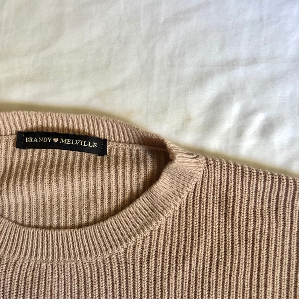 Dusted Pink Brandy Melville Sweater